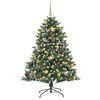 vidaXL Artificial Christmas Tree with 150 LEDs with Stand Green 150 cm