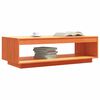vidaXL Coffee Table Wax Brown 110x50x33.5 cm Solid Wood Pine