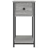 vidaXL Bedside Cabinets 2 pcs Grey Sonoma 30x60x60 cm Engineered Wood