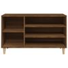 vidaXL Shoe Cabinet Brown Oak 102x36x60 cm Engineered Wood