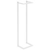 vidaXL Towel Rack White 25x20x95 cm Steel