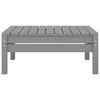vidaXL 5 Piece Garden Lounge Set Grey Solid Pinewood