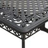 vidaXL 5 Piece Garden Dining Set Bronze Cast Aluminium
