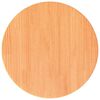 vidaXL Table Top Round Wax Brown Ø40x2.5 cm Solid Wood Pine