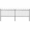 vidaXL Garden Fence | Steel | Tough | Modern