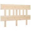 vidaXL Bed Headboard 153,5x3x81 cm Solid Wood Pine
