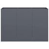 vidaXL Planter Anthracite 120x40x80 cm Cold-rolled Steel