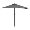 vidaXL Garden Parasol Anthracite 294 x 150 x 224 cm