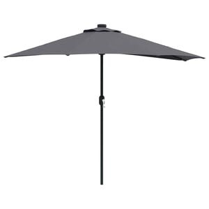 vidaXL Garden Parasol Anthracite 294 x 150 x 224 cm