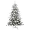 vidaXL Artificial Hinged Christmas Tree 300 LEDs & Ball Set 210 cm
