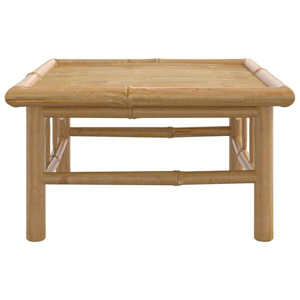 vidaXL Garden Table 65x55x30 cm Bamboo