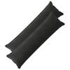 vidaXL Cushion with Pillow HOUTEN 2 pcs Black Velvet