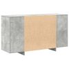 vidaXL Sideboard Concrete Grey 135 x 41 x 75 cm Engineered Wood