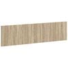 vidaXL Wall-Mounted Headboard DELFT Sonoma Oak Engineered Wood