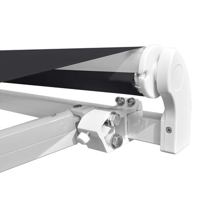 vidaXL Awning Frame 4x3 m Automatic Roll-back Aluminium
