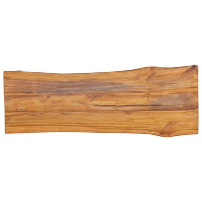 vidaXL Garden Bench 120 cm Solid Teak Wood