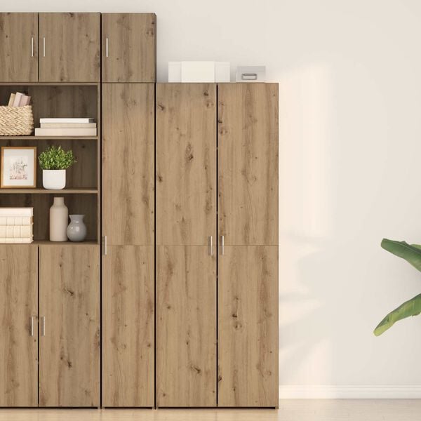 vidaXL Highboard Artisan oak 70 x 42.5 x 185 cm Engineered wood