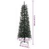 vidaXL Artificial Christmas Tree with 150 LEDs with Stand Green 120 cm