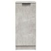 vidaXL Sideboards 2 pcs Concrete Grey 30x30x70 cm Engineered Wood