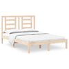 vidaXL Bed Frame without Mattress 135x190 cm Solid Wood Pine
