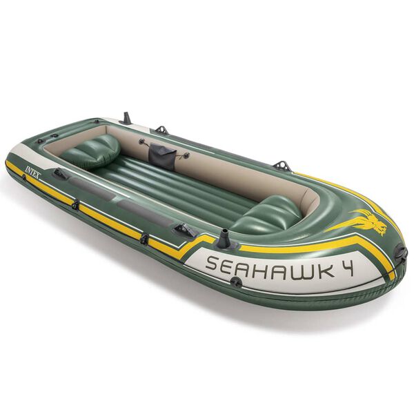 Intex Seahawk 4 Set Inflatable Boat with Oars and Pump 68351NP