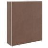 vidaXL Fabric Wardrobe with Compartments and Rods 45x150x176 cm Brown