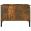 vidaXL Coffee Table Smoked Oak 90x50x36.5 cm Engineered Wood