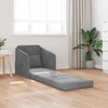 vidaXL Sofa Bed Dark Grey 65 x 80 x 83 cm Velvet
