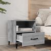 vidaXL Bedside Cabinets 2 pcs Grey Sonoma Engineered Wood