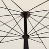 vidaXL Garden Parasol with Pole 200x130 cm Sand