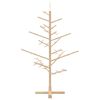 vidaXL Wooden Christmas Tree with Stand Natural 125 cm Solid pine wood