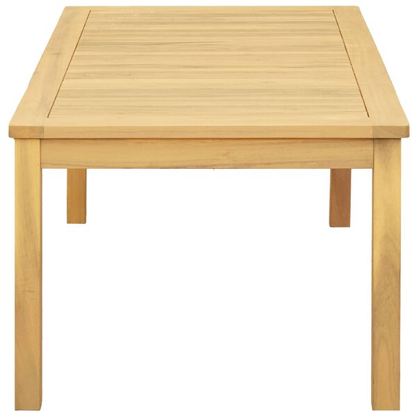 vidaXL Garden Coffee Table 110x60x45 cm Solid Acacia Wood