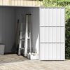 vidaXL Garden Shed Anthracite 195x198x159 cm Galvanised Steel