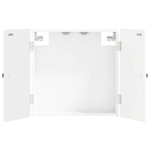 vidaXL Dartboard Cabinet BREDA White 52.5 x 10.5 x 53.5 cm