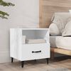 vidaXL Bedside Cabinets 2 pcs White Engineered Wood