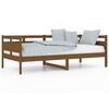 vidaXL Day Bed without Mattress Honey Brown Solid Wood Pine 90x190 cm Single