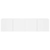 vidaXL TV Cabinets Wall-mounted 2 pcs White 80x30x41 cm