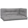 vidaXL 2 Piece Garden Pallet Sofa Set with Cushions Solid Wood Acacia