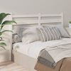 vidaXL Bed Headboard White 156x4x100 cm Solid Wood Pine