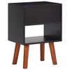 vidaXL Solid Acacia Wood Bedside Cabinet 40x30x57 cm
