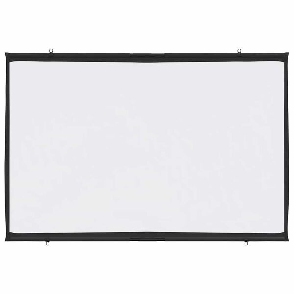 vidaXL Projection Screen Wall-Hanging 72 Inch 16:9