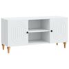 vidaXL TV Cabinet White 102 x 34.5 x 50 cm Engineered Wood