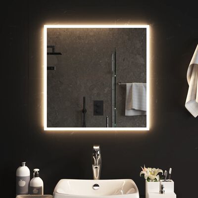 vidaXL LED Bathroom Mirror 60x60 cm