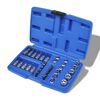 Torx Bit and Star Socket Set 34 pcs with Storage Case
