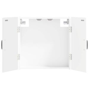 vidaXL Dartboard Cabinet HOORN White 52.5 x 10.5 x 53.5 cm