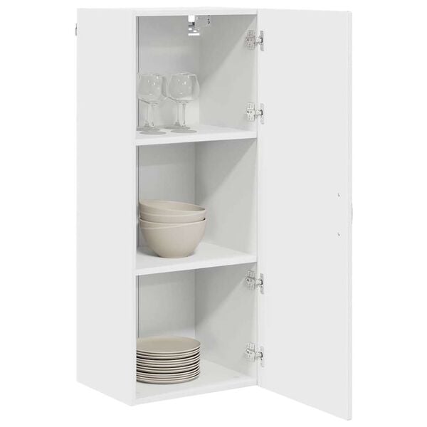 vidaXL Kitchen Wall Cabinet White 40 x 31 x 100 cm Engineered Wood