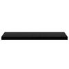vidaXL Floating Wall Shelf Black 80x23.5x3.8 cm MDF