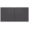 vidaXL 7 Piece TV Cabinet Set Grey Engineered Wood