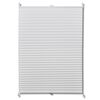 Plisse Blind 50x100cm White Pleated Blind