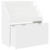 vidaXL Kids Bookshelf White 60 x 29.5 x 69 cm Engineered Wood